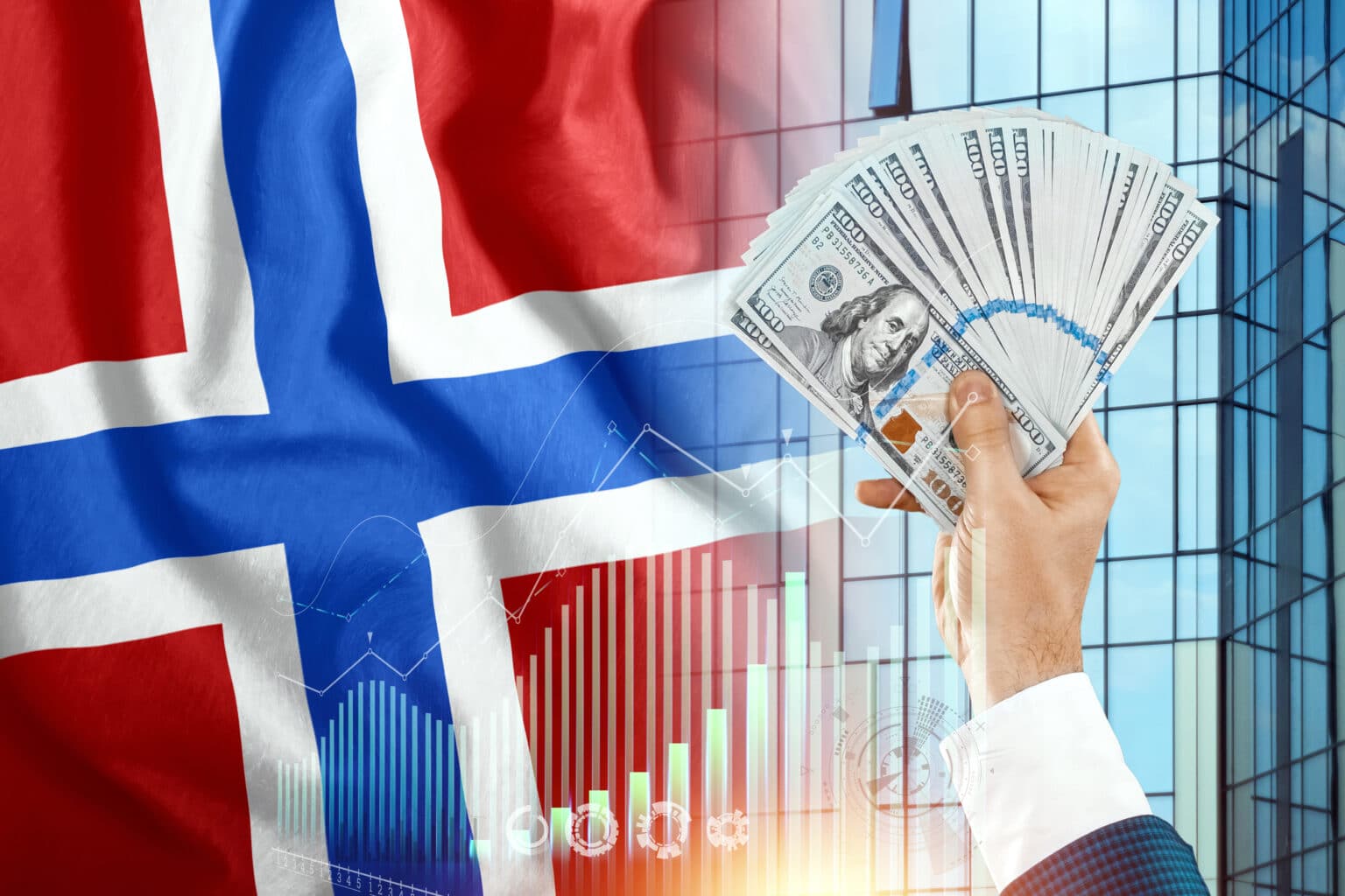 בזכות הטכנולוגיה: קרן העושר הנורבגית רשמה רווח של 110 מיליארד דולר ברבעון הראשון