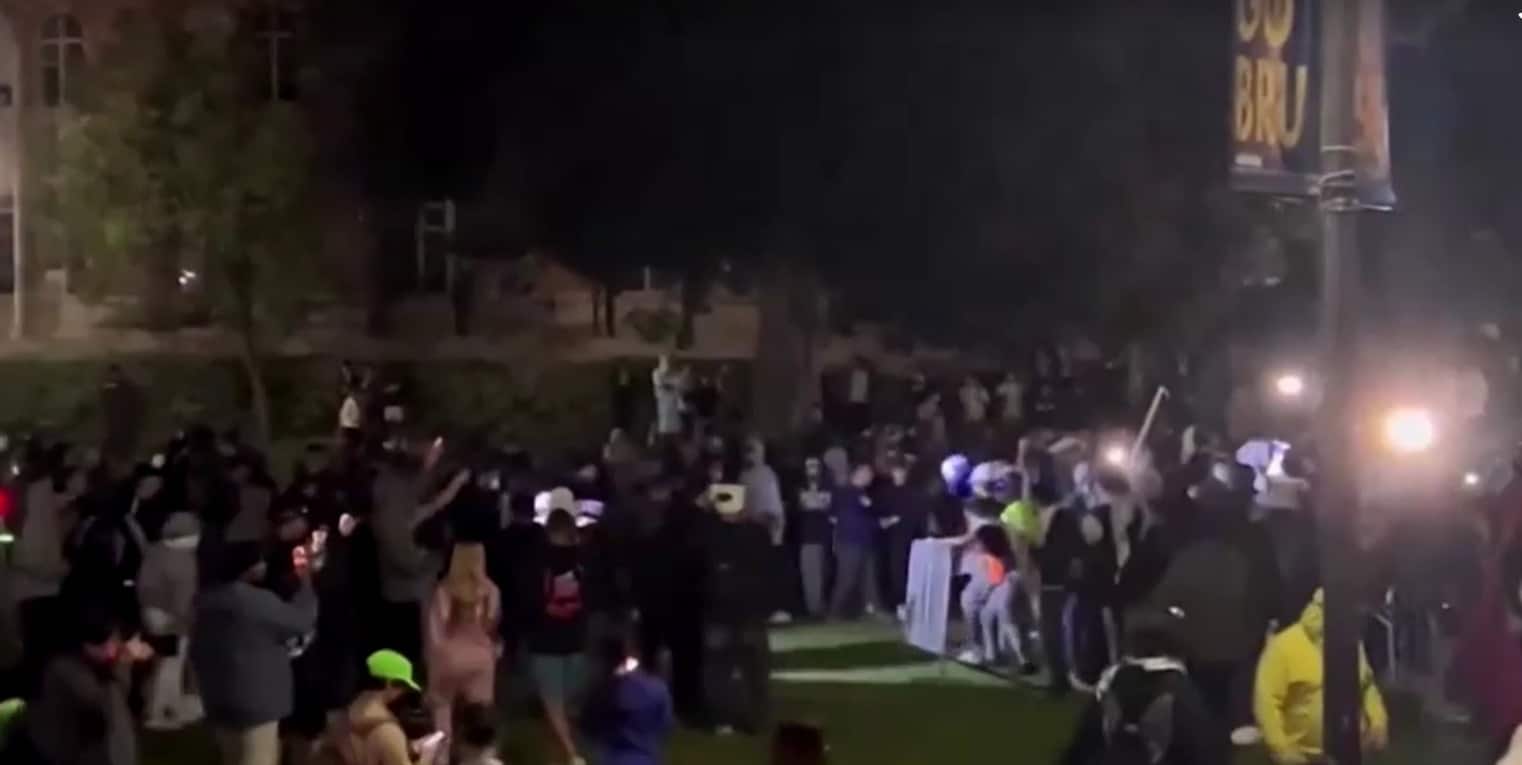 מהומות אלימות בקמפוס UCLA בארה”ב, המשטרה במקום
