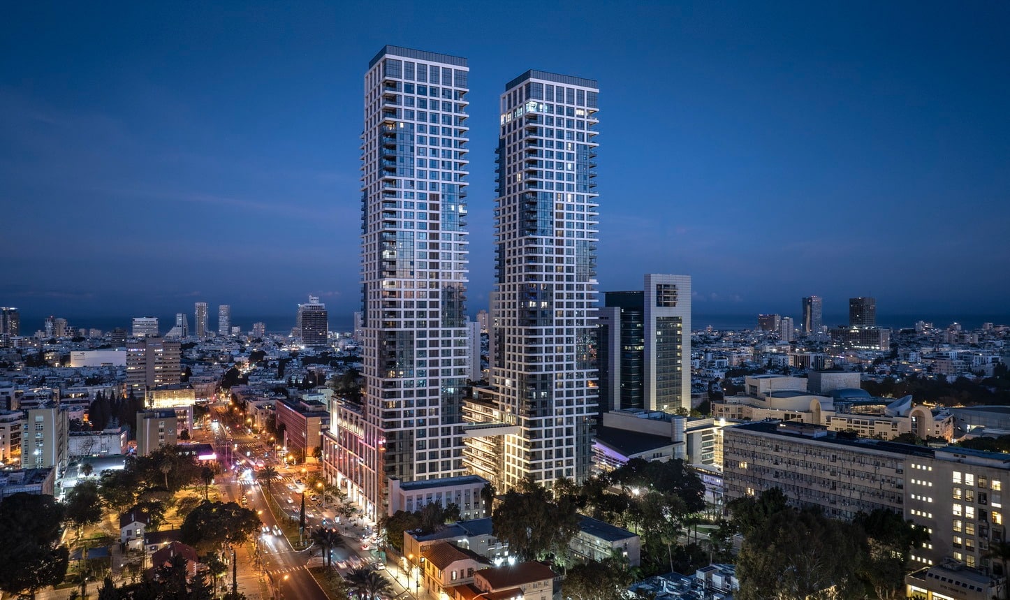 הישג יוקרתי: שני מגדלים בתל אביב זכו בתחרות גורדי השחקים העולמית