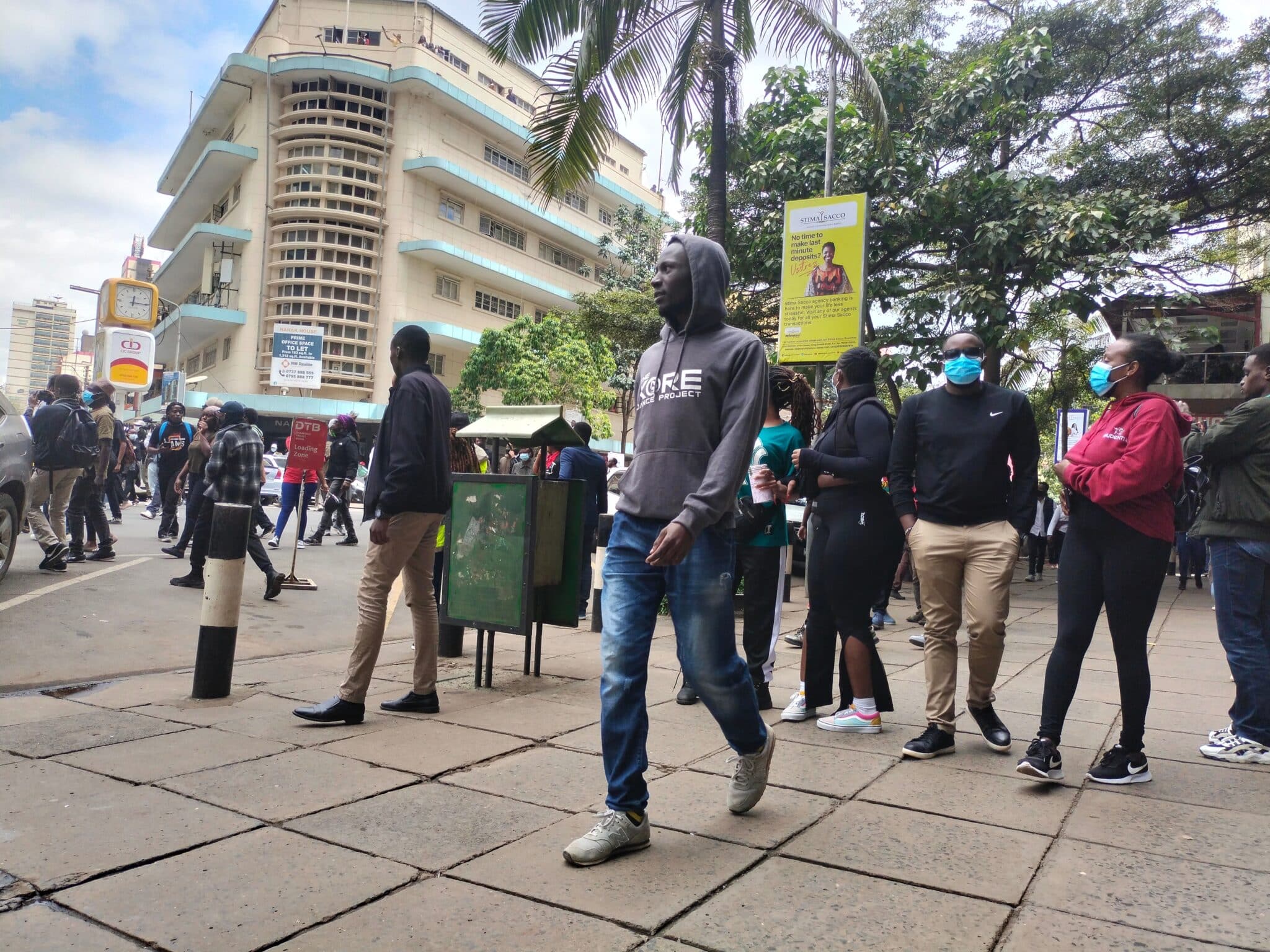 Demonstrators,Flood,The,Streets,In,Nairobi,,Kenya,,The,Third,Day