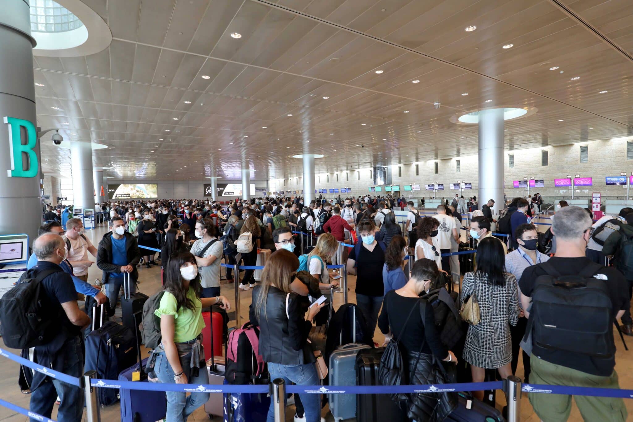 הישראלים חוזרים לטוס: ביולי-אוגוסט יעברו בנתב”ג כ-3.7 מיליון נוסעים
